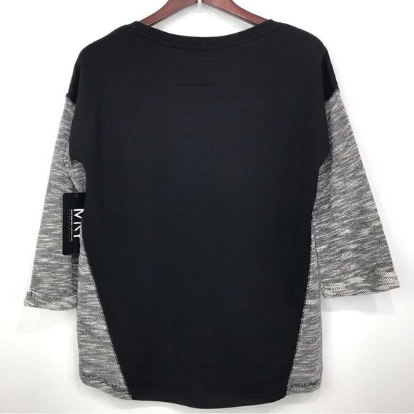 Marc New York Performance Black Marled Knit Pullover- NEW - Picture 4 of 11